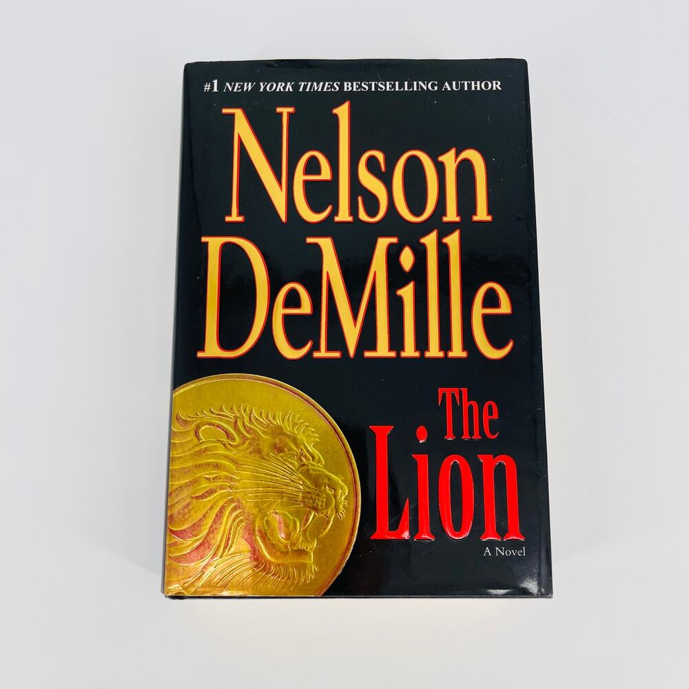 The Lion, a hardcover book / novel by Nelson DeMille - Excellent Used Condition